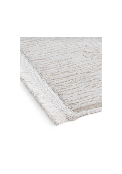 Elvey Home 7102 Krem Modern Desen Doğal Taban Koridor Mutfak Çocuk Oturma Odası Salon Halı Yolluk 7102kemik
