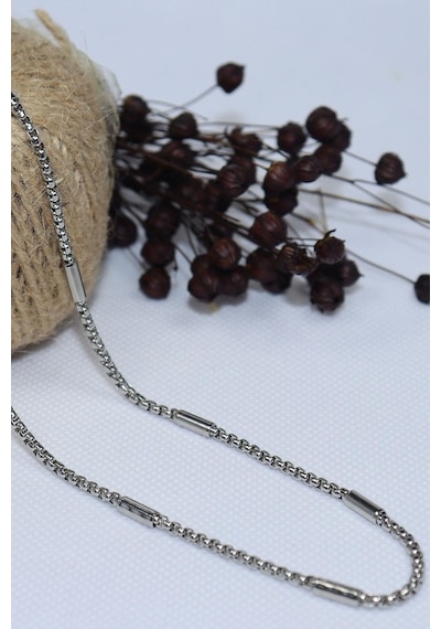 316 L Parçalı Polo Çelik Kolye 2 Mm 55Cm (455376458)