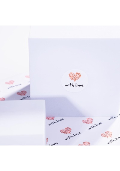 With Love, Yazılı Sticker Seti, 700 Adet