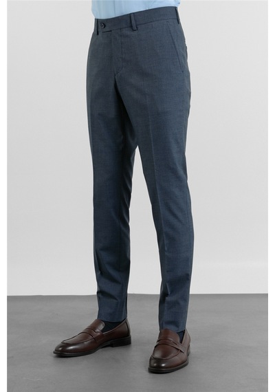 İmza Koyu Lacivert Yan Cep Kazayağı Desen Slim Fit Esnek Classic Pantolon 1003255174 İmza Koyu Lacivert Yan Cep Kazayağı Desen Slim Fit Esnek Classic Pantolon 1003255174