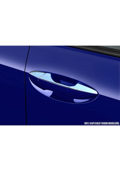 S-dizayn Toyota Corolla Krom Kapı Kolu Yarım Model 8 Prç. 2013-2018