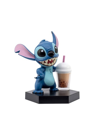 Yume Toys Disney Lilo-stitch Figürü Stitch With Bubble Tea 19740