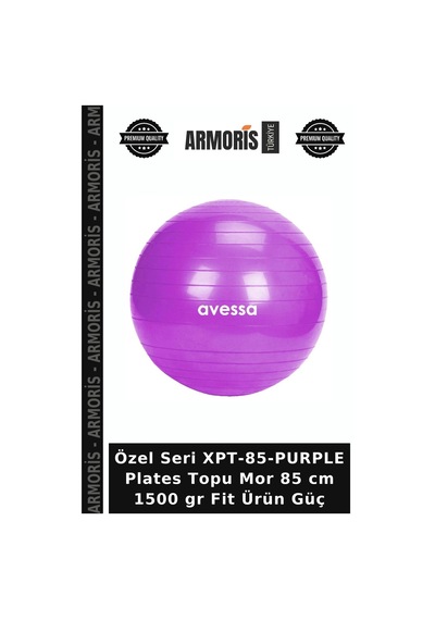 Özel Seri Xpt-85-purple Plates Topu Mor 85 Cm 1500 Gr Fit Ürün Güç