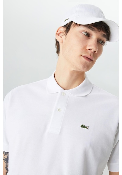 Lacoste Men's Classic Fit Polo T-shirt Erkek Polo Yaka Tişört Beyaz