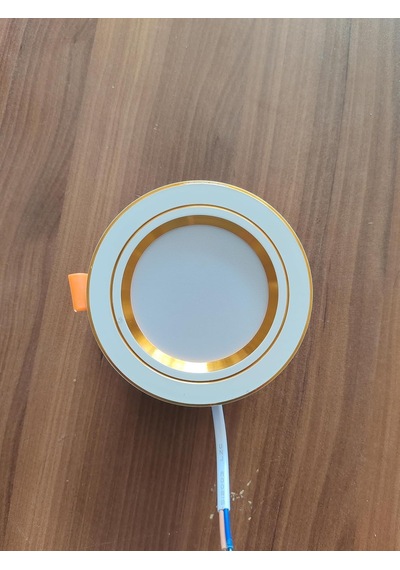 Tr 7 Watt Beyaz-gold Led Spot 3 Renk Seçenekli Sıva Altı Genel