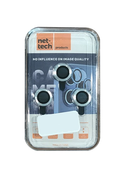 Nettech Apple Uyumlu iPhone 12 Pro Max Damla Model 3in Kamera Cam Koruyucu - Kırmızı