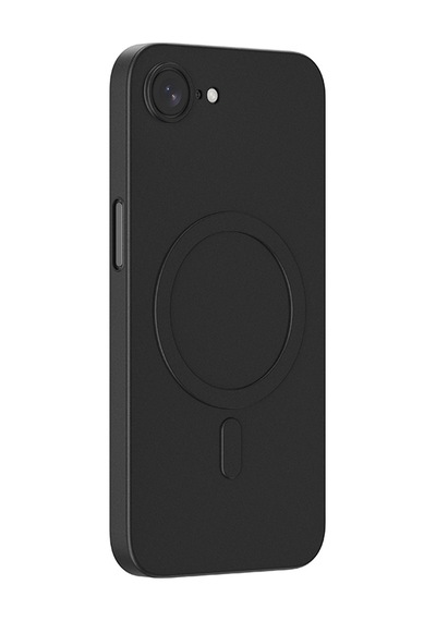 Apple Uyumlu iPhone 16e Kılıf M-safe Şarj Özellikli Amazingthing Minimal Air Serisi Kapak Siyah