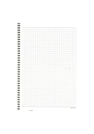 Keskin 17X24 100 Yp Kareli Spiralli Sert Kapak La Plume   Viking