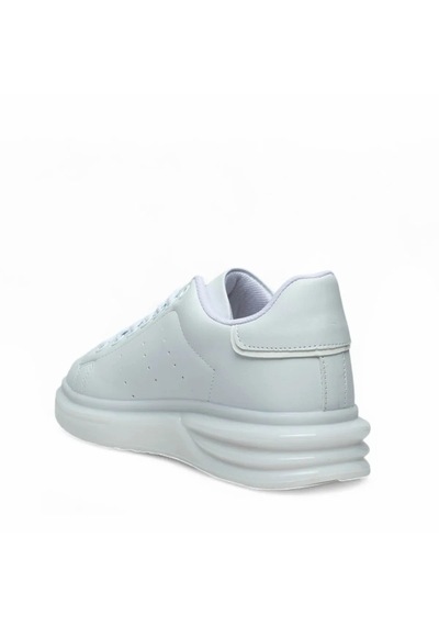 Best Of Beyaz Kalın Taban Erkek Sneaker Ayakkabı Beyaz