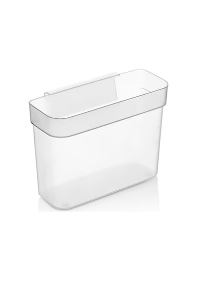 6 Adet Easybox, Çok Amaçlı Mini Asılabilir Kutu, Organizer, Mutfak, Banyo, Ofis, Araç Organizeri Beyaz - Şeffaf
