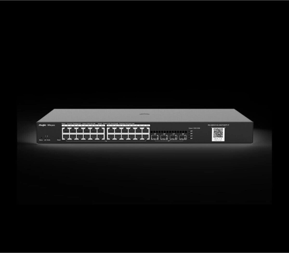 Ruijie Rg-nbs3100-24gt4sfp-p 24 Port 10/100/1000 Mbps Gigabit Switch-113140