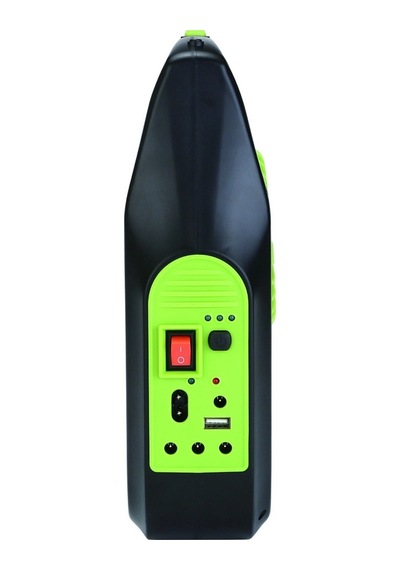 Gold Silver Gs-909 Bluetooth Radyo Usb Güneş Paneli Dahil Solar Enerjili 3 Ampullü Şarjlı Spot Fener Çok Renkli
