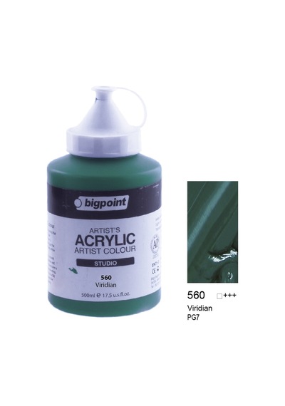 Bigpoint Akrilik Boya 500 Ml Viridian 560