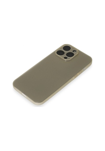 Apple iPhone Uyumlu , 15 Pro Max Kılıf Puma Silikon - Gold