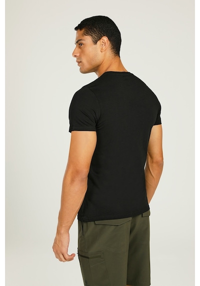 Lumberjack Shift Co 2M Ct106 Basıc V Neck T-Shırt Siyah 001 Lumberjack Shift Co 2M Ct106 Basıc V Neck T-Shırt Siyah 001