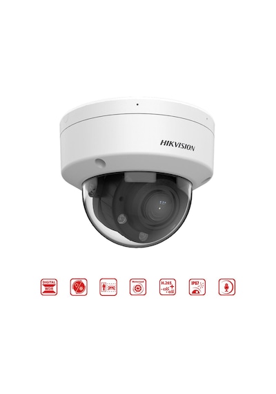 Hıkvısıon Ds-2cd1723g2-lızsu 2mpix,sd Kart, Poe, Dome Ip Kamera