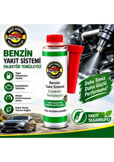 300 Ml Yeni Nesil Benzin Yakıt Sistemi Enjektör Temizleyici