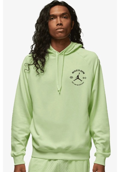 Nike Jordan Dri Fit Sport Bc Men's Fleece Hoodie Erkek Kapüşonlu Sweatshirt Yeşil Yeşil