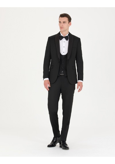 Pierre Cardin Erkek Siyah Smokin 50266598-vr046 Siyah