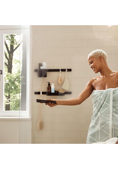 Hansgrohe Wallstoris - Duş Çekçeki, Duş, Cam Çekçeki, Pencere Çekçeki, Delmeden Banyo Aksesuarı, Mat Beyaz Çok Renkli Hansgrohe Wallstoris - Duş Çekçeki, Duş, Cam Çekçeki, Pencere Çekçeki, Delmeden Banyo Aksesuarı, Mat Beyaz Çok Renkli