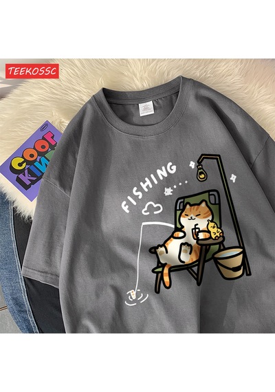 Noıssey Urban Pop Graphic Kadın Tişört Koleksiyonukod 5177 Füme