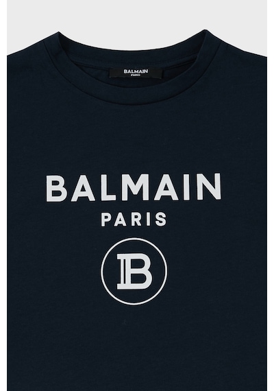 Balmain Çocuk T Shirt 6m8701 Mx030 621bc Lacivert