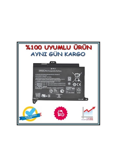 Asya.Depo HP Uyumlu Pavilion 15-Au009Nt Batarya Pil