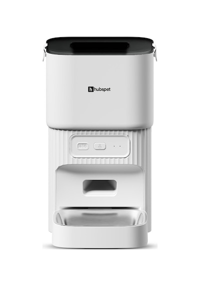 Akıllı Otomatik Mama Kabı Wifi Uygulama Kontrollü, 4l Paslanmaz Çelik Kase, Ses Kayıtlı H500