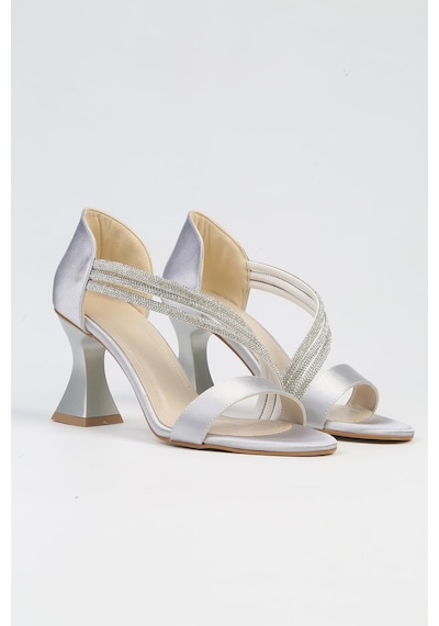 Pierre Cardin Pc-53009- 3691 Gri-kadın Topuklu Ayakkabı 001