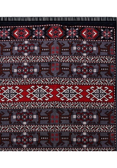 Bigghome Çift Taraflı Kilim, Makinede Yıkanabilir, Modern Desenli, 120 180 Cm, Sa25hc