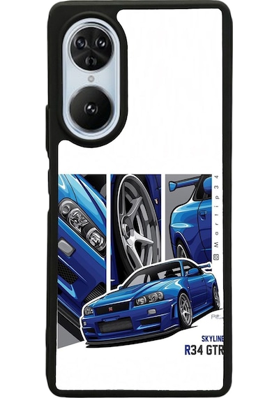 Reeder S19 Max Pro S Edge Gtr Tasarımlı Glossy Telefon Kılıfı Çok Renkli