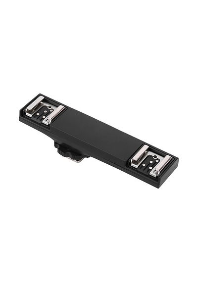 Youtek Nikon Kameralar İçin Çiftli Hot Shoe Adaptörü Ve Uzatma Braketi - Ws-2n