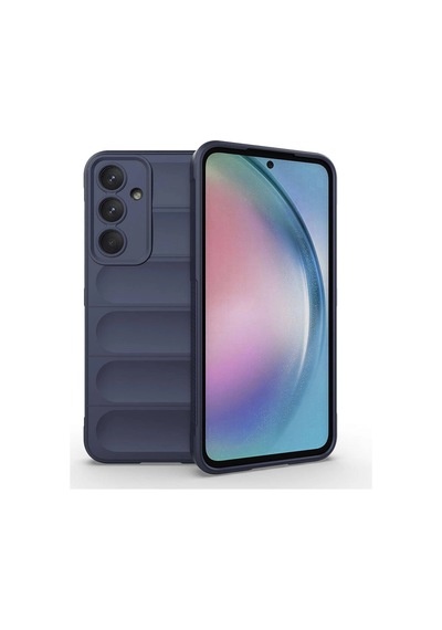 Samsung Galaxy Uyumlu A55 Kılıf Esnek Tpu Oyuklu Arka Yüzey Tasarımlı Zore Etnik Silikon Kapak Çok Renkli
