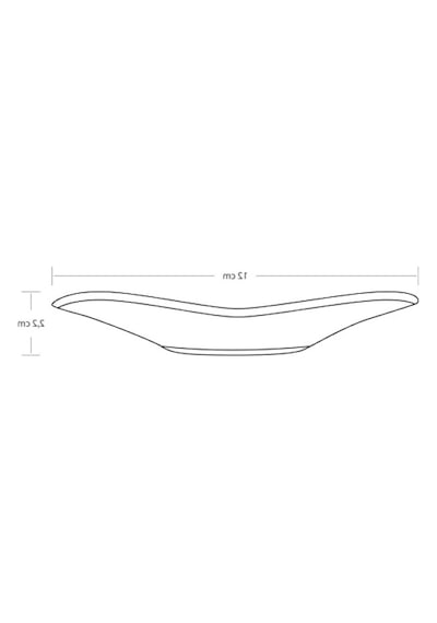 Dantel Desenli 123 Mm Çay Tabağı 15x9