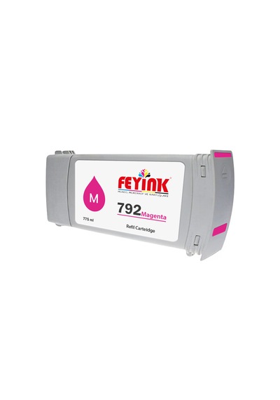 Feyink Hp Latex 792 Magenta M Mürekkep Dolumlu Feyink Kartuş