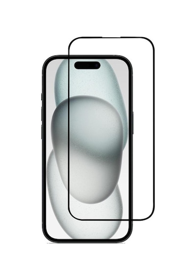 Apple iPhone 15 Uyumlu Ekran Koruyucu 9d Kırılmaz Cam Tam Kaplayan 9018000001775