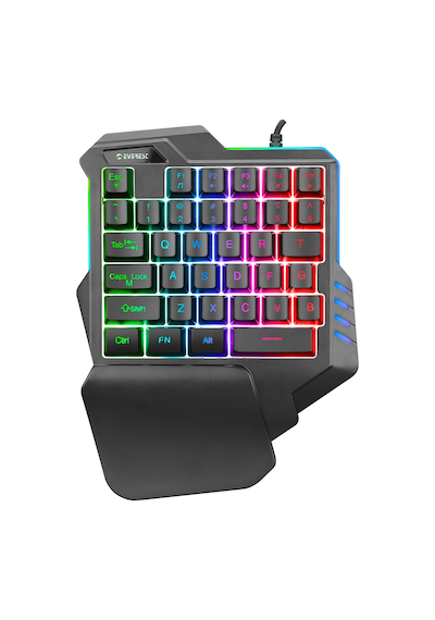 Everest KB-R177 Salvo Kablolu Rainbow 35 Tuşlu Mini Oyuncu Klavye Everest KB-R177 Salvo Kablolu Rainbow 35 Tuşlu Mini Oyuncu Klavye