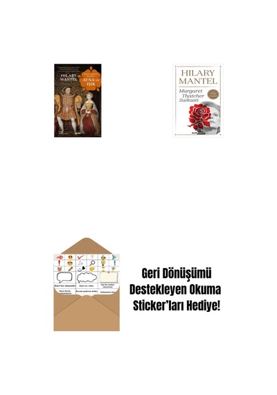 Ayna Ve Işık + Margaret Thatcher Suikasti + Okuma Sticker'ları