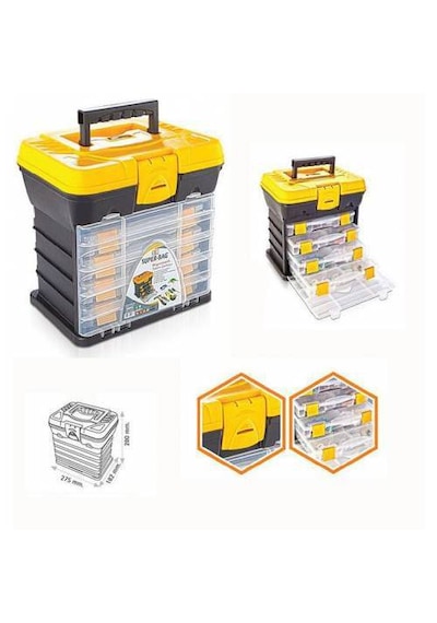 Super Bag ASR-2089 Organizerli Balıkçı Takım Çantası