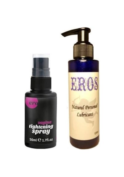Hintohu Bayanlara Özel Vagina Care Spray Vaji.na Bakım Sprey 50 Ml + Eros 125ml Lubricant Gel