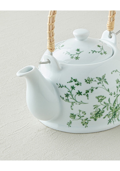 English Home Plantopia Porselen Demlik 750 Ml Yeşil