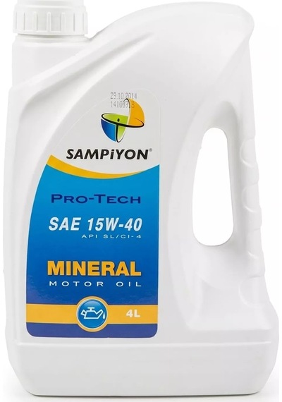 Şampiyon Pro-Tech 15W-40 Mineral Motor Yağı