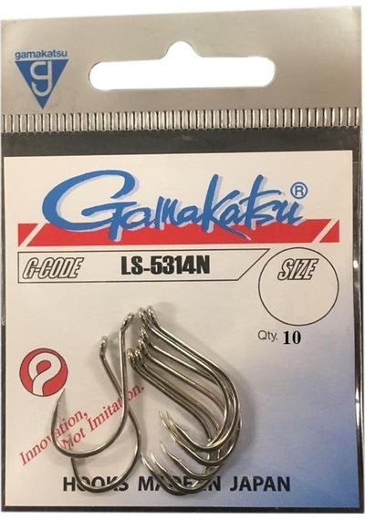Gamakatsu Ls-5314n No:4 Nikel Olta İğnesi 1/10