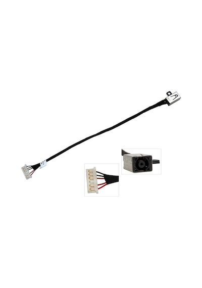 Laptopyedekparca Dell Uyumlu P64G (P64G001, P64G002, P64G003) Power Dc Jack Soketi Kablol