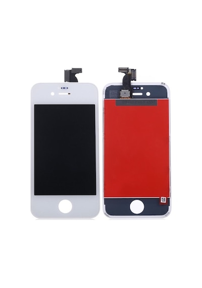 Apple iPhone 4 Uyumlu Ekran Beyaz