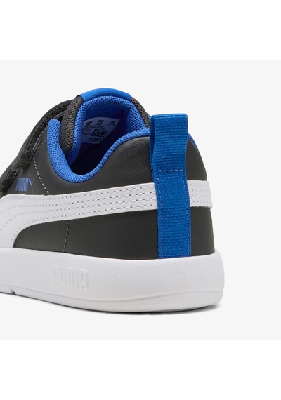 Puma Courtflex V3 Çocuk Gri Spor Ayakkabı 397642 Gri