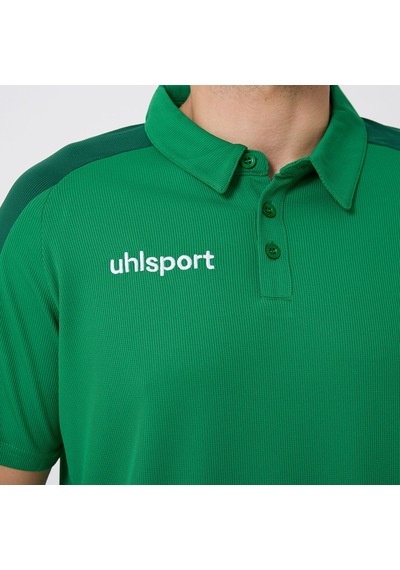 Yeşil Uhlsport Erkek Polo T-shirt Energy 1101801 Yeşil