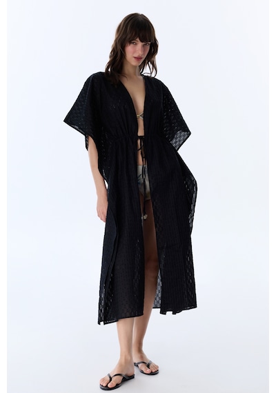 Penti Siyah Mei Kimono