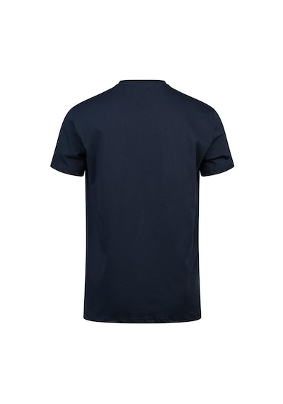 2as Alex Baskılı Erkek Sıfır Yaka T-shirt 047 Lacivert