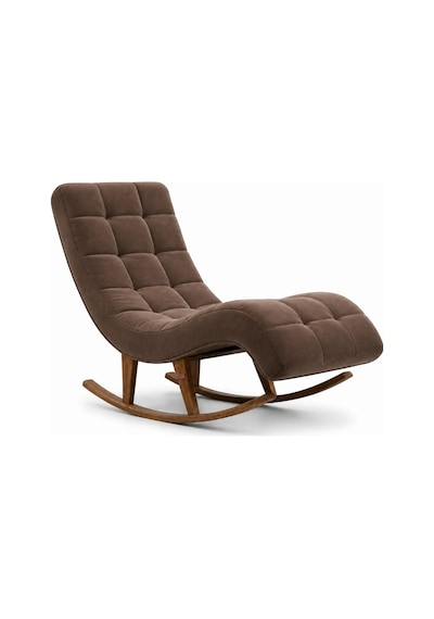 Smarto Relax Napoli Sallanan Ergonomik Dinlenme Koltuğu Tv Koltuğu Berjer Kahverengi